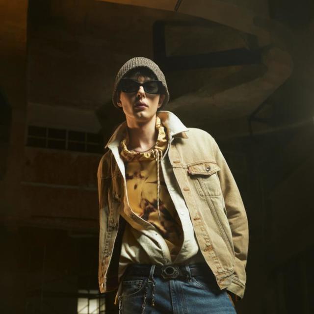Levi's 美式格纹肌理感 男士衬衫