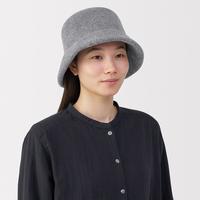 MUJI无印良品 羊毛 渔夫帽 帽子