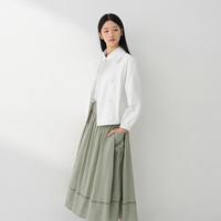 無印良品 MUJI IDEE 女式斜纹双排扣夹克