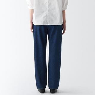 MUJI无印良品 女式牛仔直筒裤