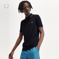 FRED PERRY 100%棉 衣领条纹麦穗刺绣短袖POLO衫 多色可选 M3600 FPXPOCM3600XM