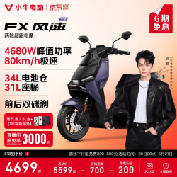 小牛电动 FX风速 电动摩托车 到店自提