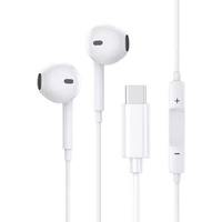 品过 有线耳机半入耳式3.5mm圆孔type-c扁头接口适用苹果华为小米oppo