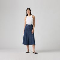 88VIP：Levi's 美式复古修身 蓝色牛仔半身裙