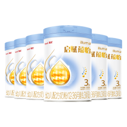 惠氏 启赋启赋蕴怡奶源婴幼儿配方奶粉 3段810g*6罐