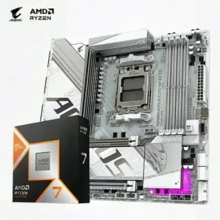 国家补贴、PLUS会员：技嘉 冰雕B850M AORUS ELITE WIFI6E ICE+锐龙7 9800X3D CPU盒装 板U套装