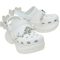 Crocs 卡骆驰 复古小鲸鱼厚底洞洞鞋 女士拖鞋