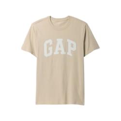 Gap 856659 纯棉印花圆领短袖T恤