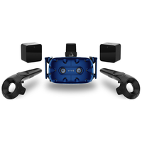 hTC 宏达电 VIVE Pro 专业版基础套装 SteamVR 1.0 VR智能眼镜 PCVR  VR体感游戏机 VR一体机