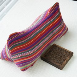 KIMOSU 山苍子枕 护颈枕 34x15x9cm 民族紫