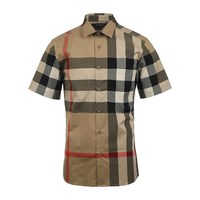 BURBERRY 男士短袖衬衫 8079592