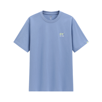 Gap/盖璞 纯棉刺绣Logo圆领宽松短袖T恤