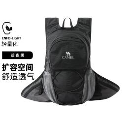 骆驼 出游双肩背包拼色可折叠轻便旅游小型户外徒步登山包中性双肩背包