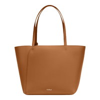 FURLA MIADIVA 牛皮中号子母托特包 棕色