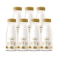 每日鲜语 鲜奶新鲜鲜牛奶185ml*7瓶装