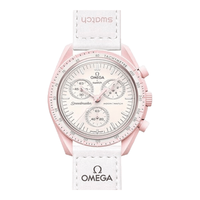 OMEGA X swatch 斯沃琪 MISSION TO VENUS Speedmaster超霸系列 42毫米石英腕表 SO33P100