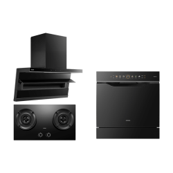 老板 D1H吸油烟机 D2燃气灶 V20洗碗机三件套