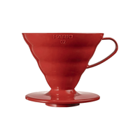 HARIO V60 02号树脂滤杯 红色 VDR-02-R