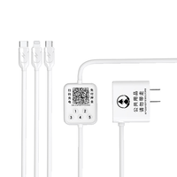 豹风充电 蓝牙款PD快充22.5W 一拖三数据线