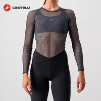 CASTELLI 蝎子女款羊毛混纺骑行打底衫