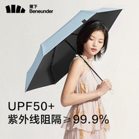 蕉下 静谧蓝口袋五折防晒伞