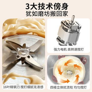 利仁 LLJ-D1283 轻音降噪免过滤破壁料理机