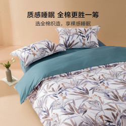 水星家纺 百丽丝曦华全棉四件套 床 床单款