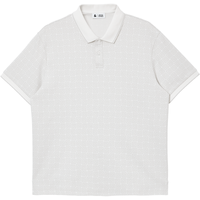JACK&JONES 杰克琼斯 提花满印 男士POLO衫
