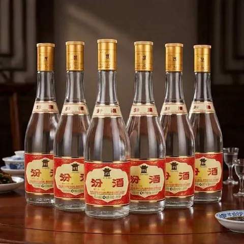 口粮酒天花板、今日必买：汾酒 黄盖玻汾 53%vol 清香型白酒 475ml*6瓶