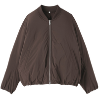 MUJI无印良品 女式蓬松棉服夹克衫