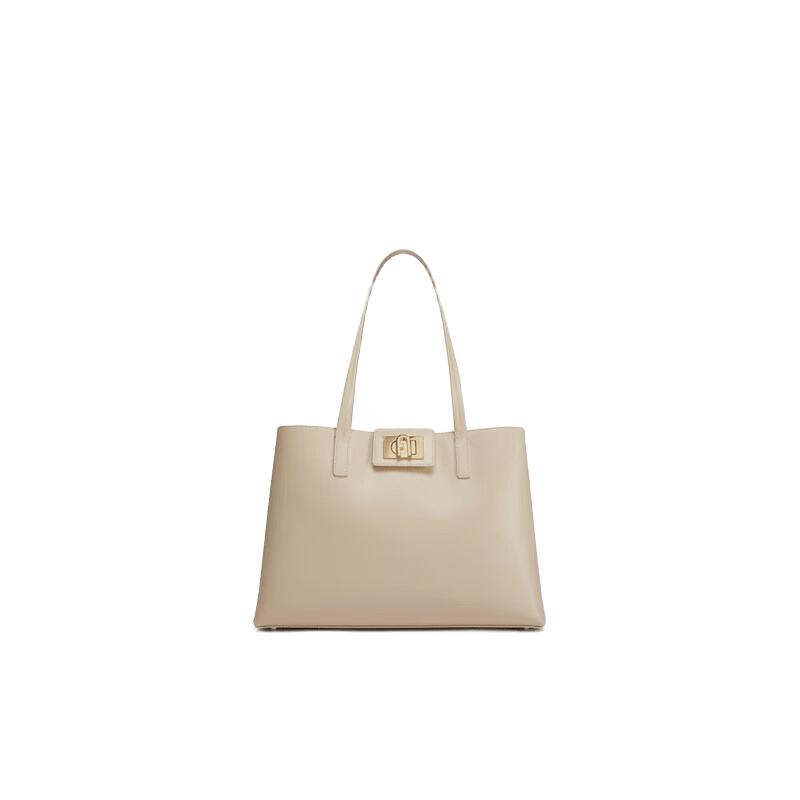 FURLA 1927系列 牛皮 大号 裸色 女士手提包