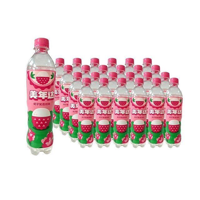 美年达 妃子笑荔枝味 碳酸饮料