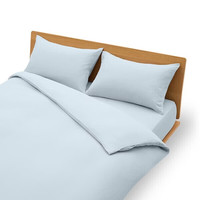 MUJI/無印良品 凉柔被套 蓝色 200×230cm