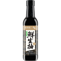 千禾 特级薄盐鲜生抽 鲣鱼提鲜 658g 酿造酱油