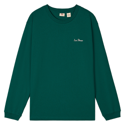 Levi's 美式经典宽松印花圆领套头卫衣