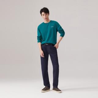 Levi's 美式经典宽松印花圆领套头卫衣