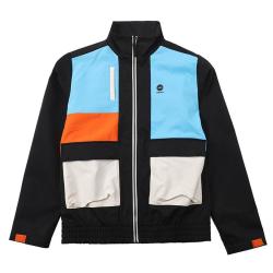 adidas NEO 立领夹克外套 男装上衣撞色运动休闲气质时尚