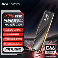 移动端：威刚 XPG威龙Lancer D300 DDR5 6000 16G