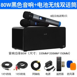 麦巢 电视k歌音响无线麦克风一体套装投影仪卡拉ok唱歌家庭ktvk歌话筒