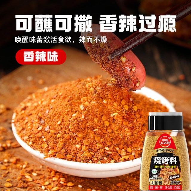 草原红太阳 齐齐哈尔烧烤撒料蘸料烧烤调料 100g