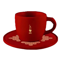 Bialetti 新年红运系列 240ml*2套 咖啡杯碟套装
