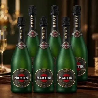 今日必买：MARTINI 夏日消暑绝配！马天尼（Martini）清爽型起泡葡萄酒750mL 意大利进口 干型750ml*6瓶 整箱装