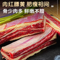缤鲜 黄膘牛肋排条 冷冻带骨原切牛肉