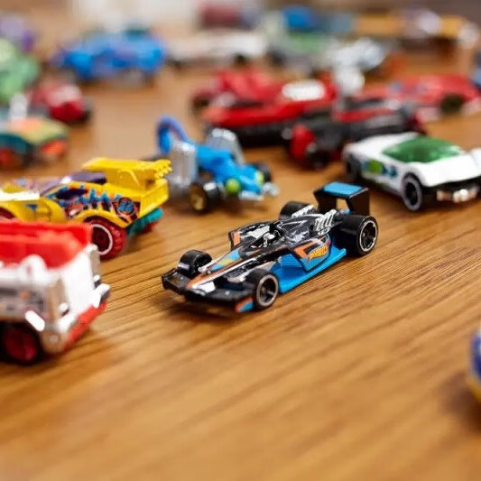 Hot Wheels 男孩玩具赛车-火辣交通系列十辆装54886
