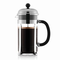 bodum 波顿 Chambord法压壶 1000ml 玻璃不锈钢咖啡壶 法式滤压壶