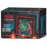 Clementoni Stranger Things 怪奇物语变质艺术系列 The Upside Down - 粉丝和收藏家的商品套装 - 理想的装饰和礼物 - Clementoni 35155