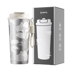 网易严选 钛杯纯钛保温保冷杯 500ml
