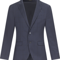 Massimo Dutti 男式格纹休闲西服上衣