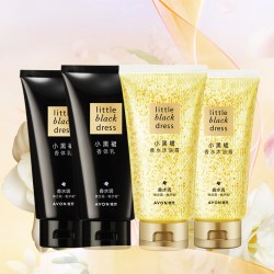 雅芳 小黑裙身体乳沐浴露套装保湿留香经典官方