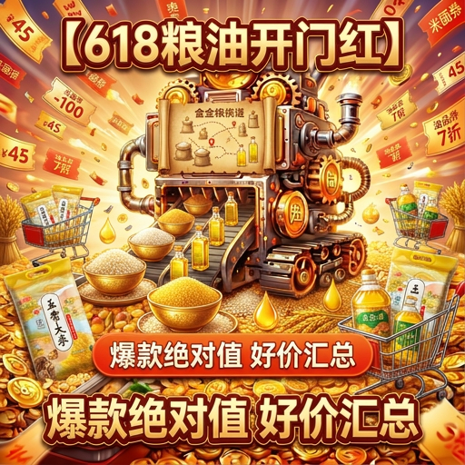 吃货的夏天 618开门红战报：粮油调味开门红好价汇总（食用油、大米、方便速食、调味品）点击收藏不迷路